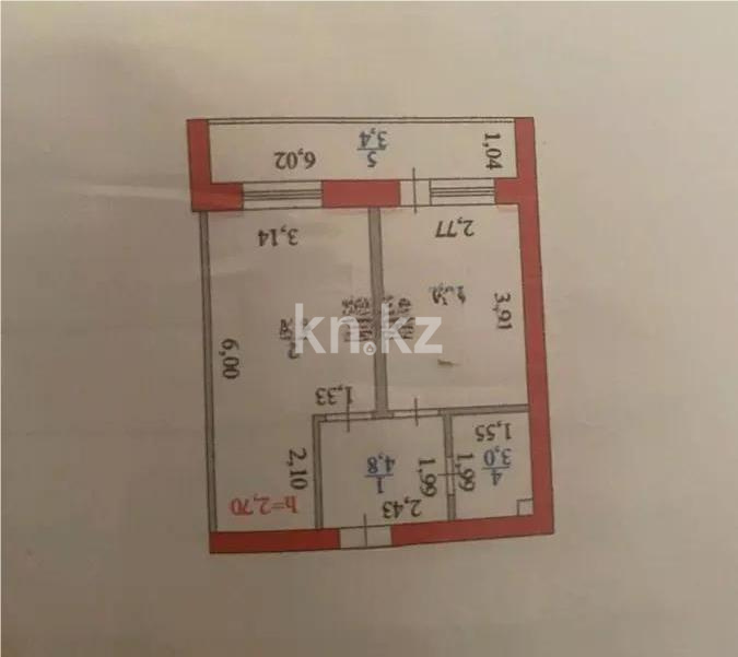 Продажа 1-комнатной квартиры, 39 м² в Астане - фото 3