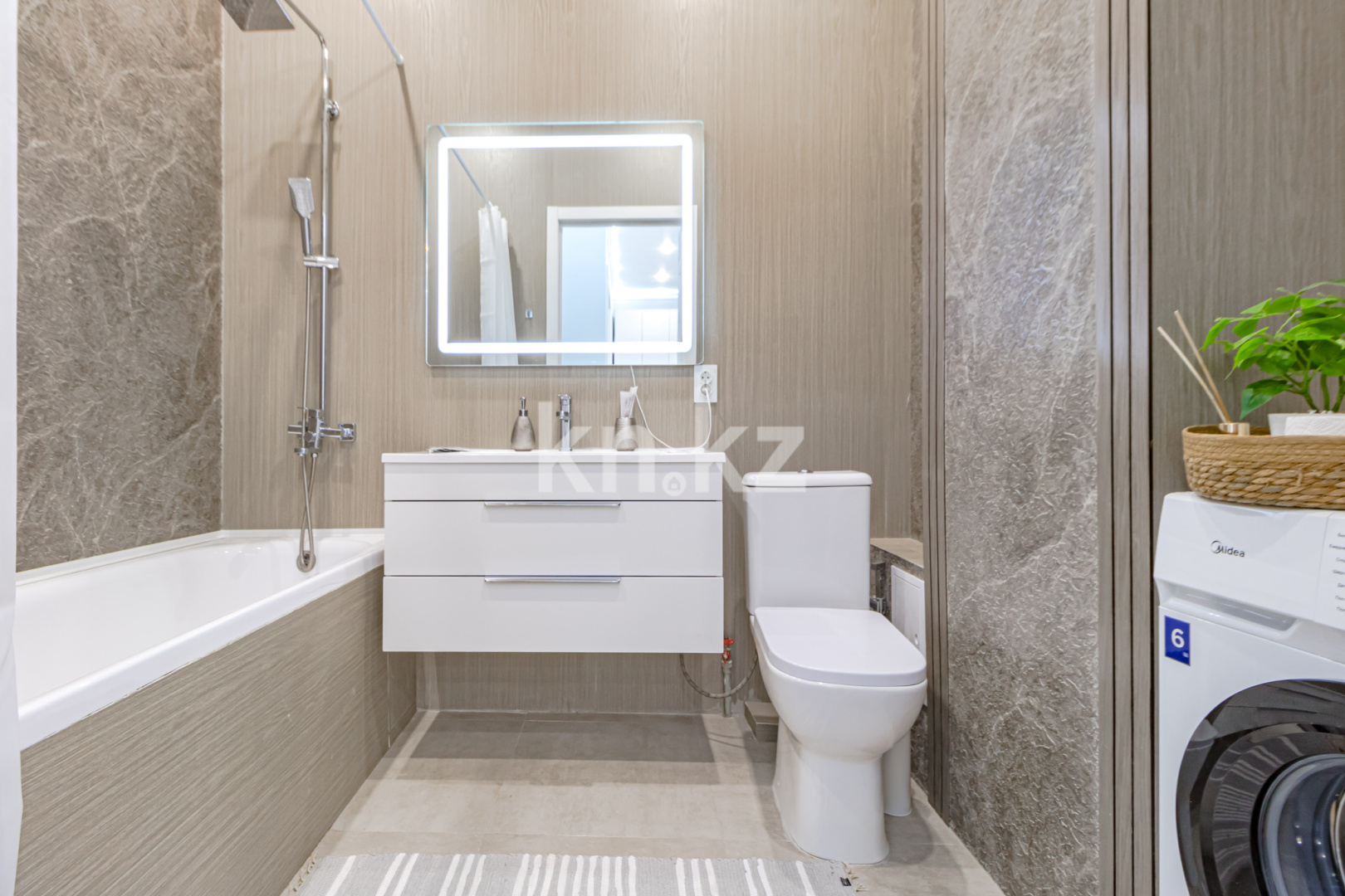 Аренда 2-комнатной квартиры посуточно, 60 м² в Астане - фото 7