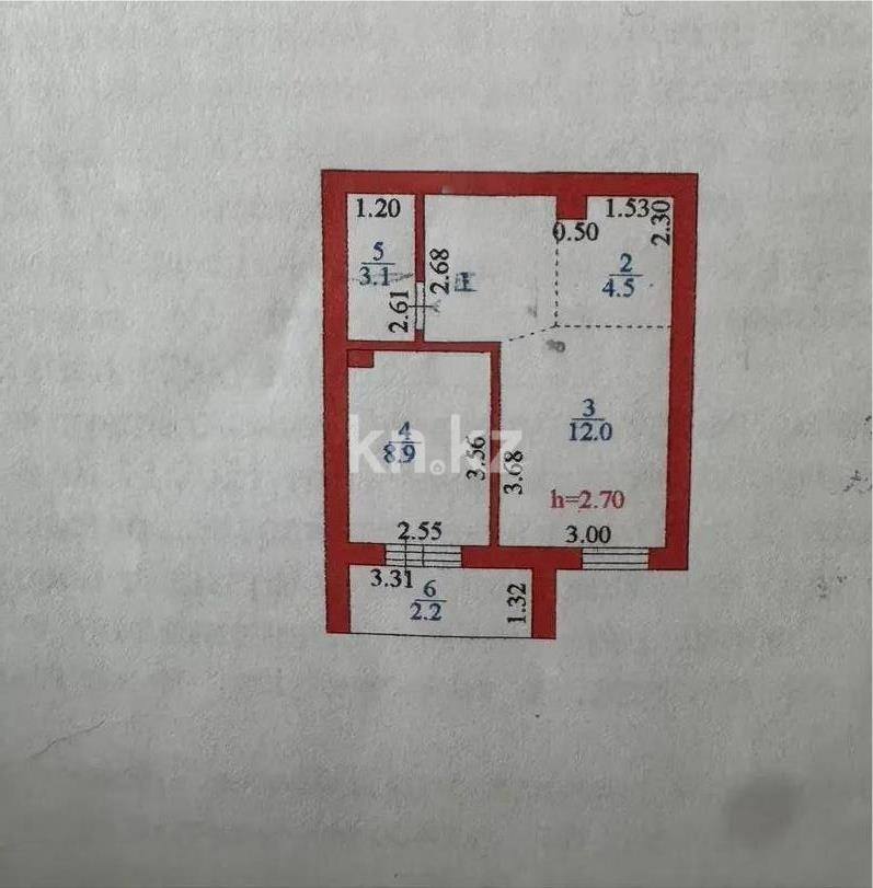 Продажа 2-комнатной квартиры, 36.7 м² в Астане - фото 6