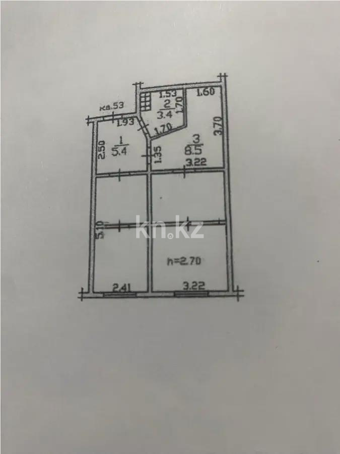 Продажа 2-комнатной квартиры, 46 м² в Алматы - фото 5