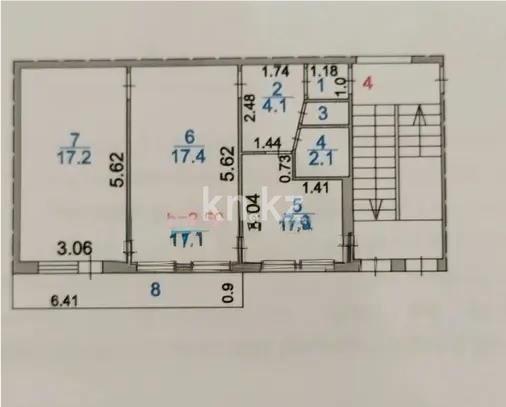 Продажа 2-комнатной квартиры, 52 м² в Караганде - фото 5