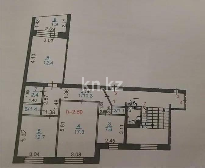 Продажа 3-комнатной квартиры, 67 м² в Караганде - фото 5