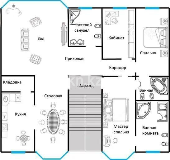 Продажа 5-комнатной квартиры, 175 м² в Алматы - фото 10