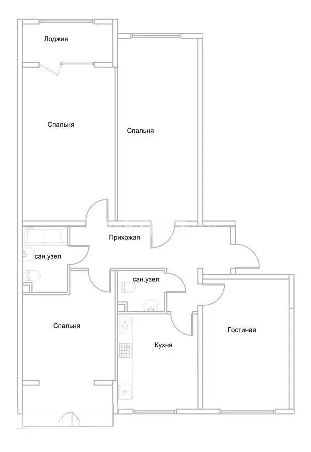 Продажа 4-комнатной квартиры, 137 м² в Алматы