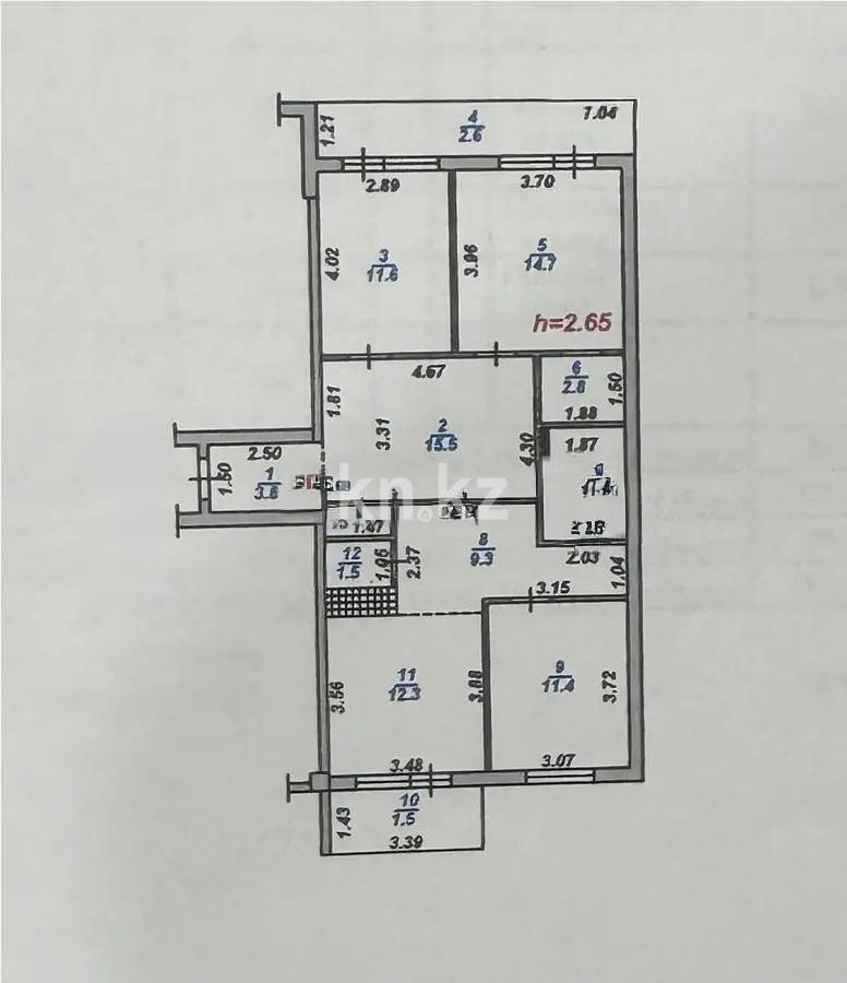 Продажа 4-комнатной квартиры, 92.3 м² в Алматы - фото 6