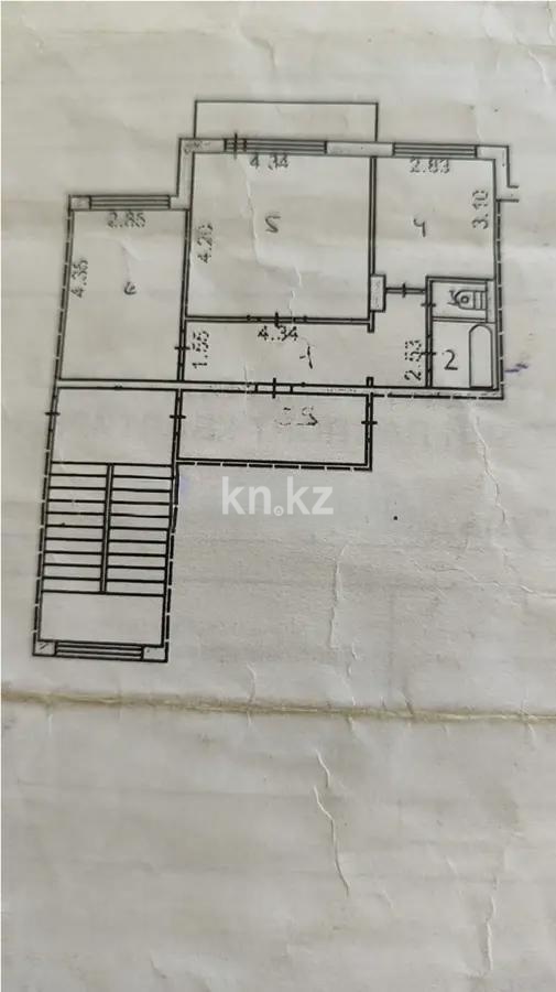 Продажа 2-комнатной квартиры, 54 м² в Караганде - фото 4