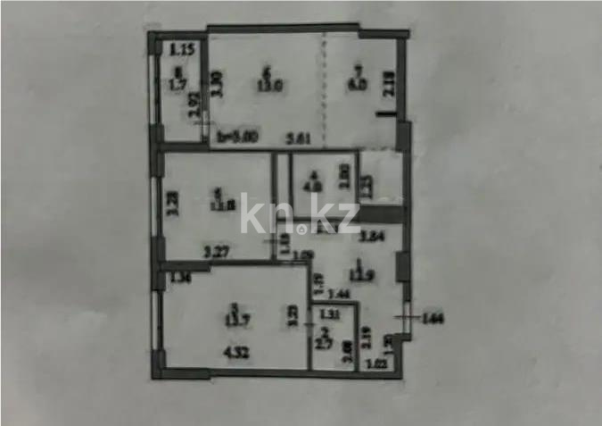 Продажа 3-комнатной квартиры, 65.2 м² в Астане - фото 5