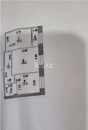 Продажа 2-комнатной квартиры, 59 м² в Астане - фото 8