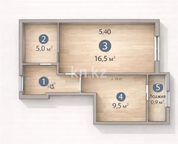 Продажа 1-комнатной квартиры, 7.6 м² в Астане - фото 4