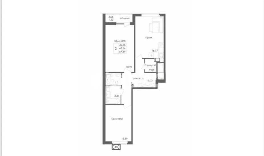 Продажа 2-комнатной квартиры, 70 м² в Астане - фото 4