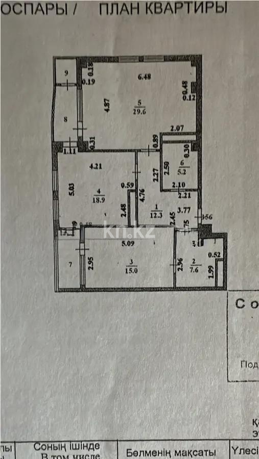 Продажа 2-комнатной квартиры, 93 м² в Астане - фото 4