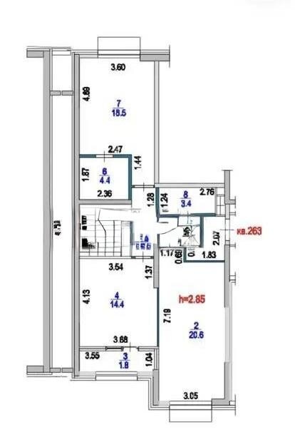 Продажа 3-комнатной квартиры, 80 м² в Алматы - фото 5