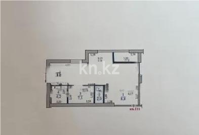 Продажа 3-комнатной квартиры, 64 м², мкр-н Коктем-3, дом  24 в Алматы