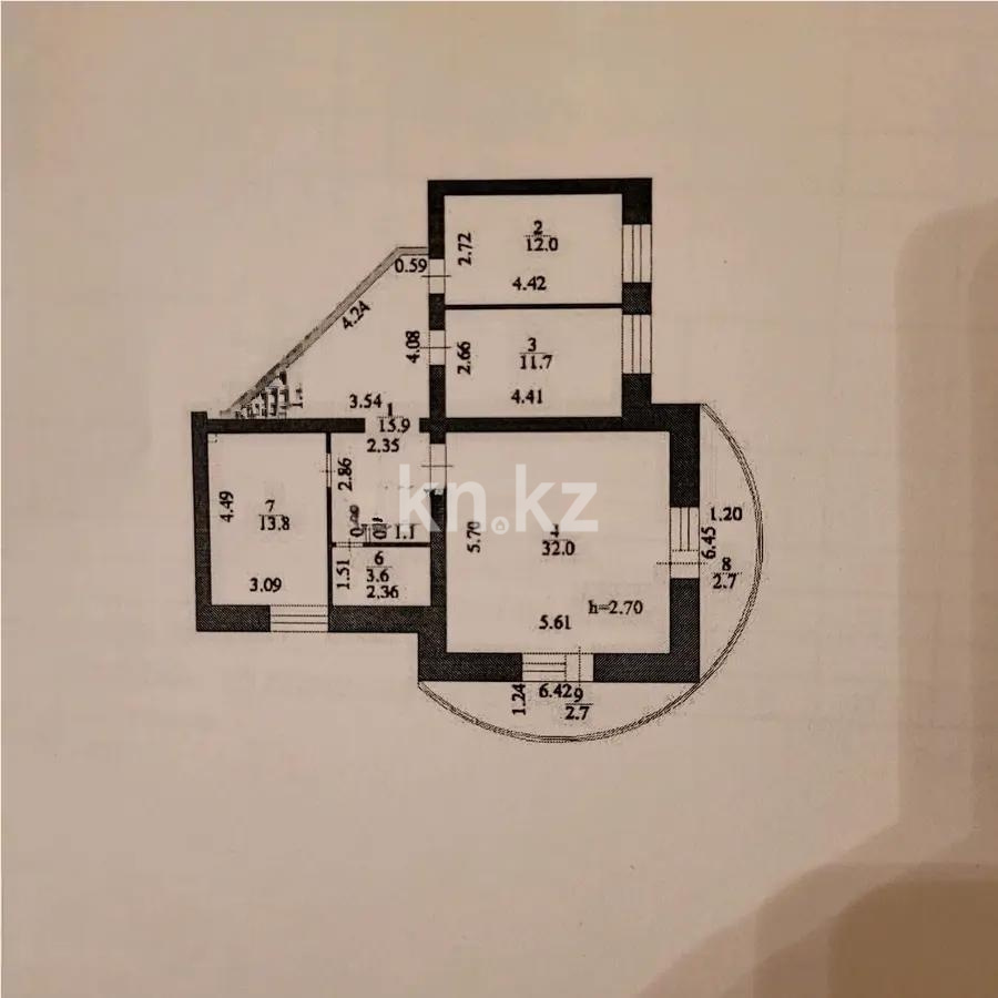 Продажа 3-комнатной квартиры, 95.5 м² в Астане - фото 2