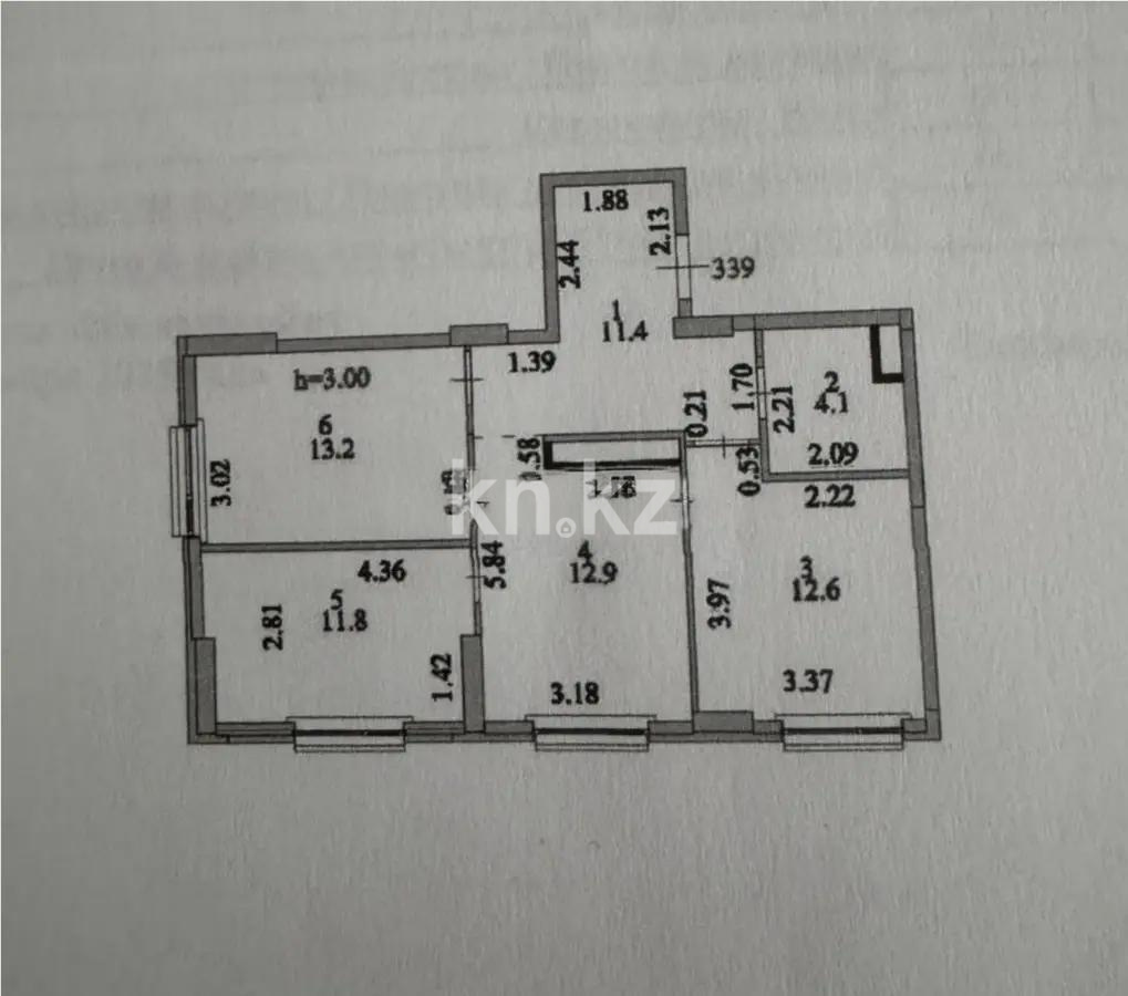 Продажа 3-комнатной квартиры, 65 м², ул. Култегин, дом  4а в Астане - фото 7