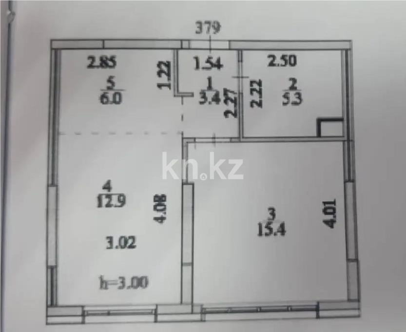 Продажа 2-комнатной квартиры, 43 м² в Астане - фото 6