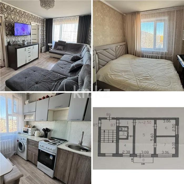 Продажа 3-комнатной квартиры, 47 м² в Абае