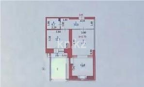 Продажа 1-комнатной квартиры, 44.8 м² в Астане - фото 5
