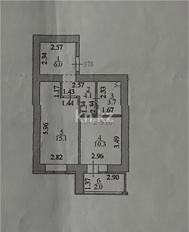 Продажа 1-комнатной квартиры, 41.2 м² в Астане - фото 8