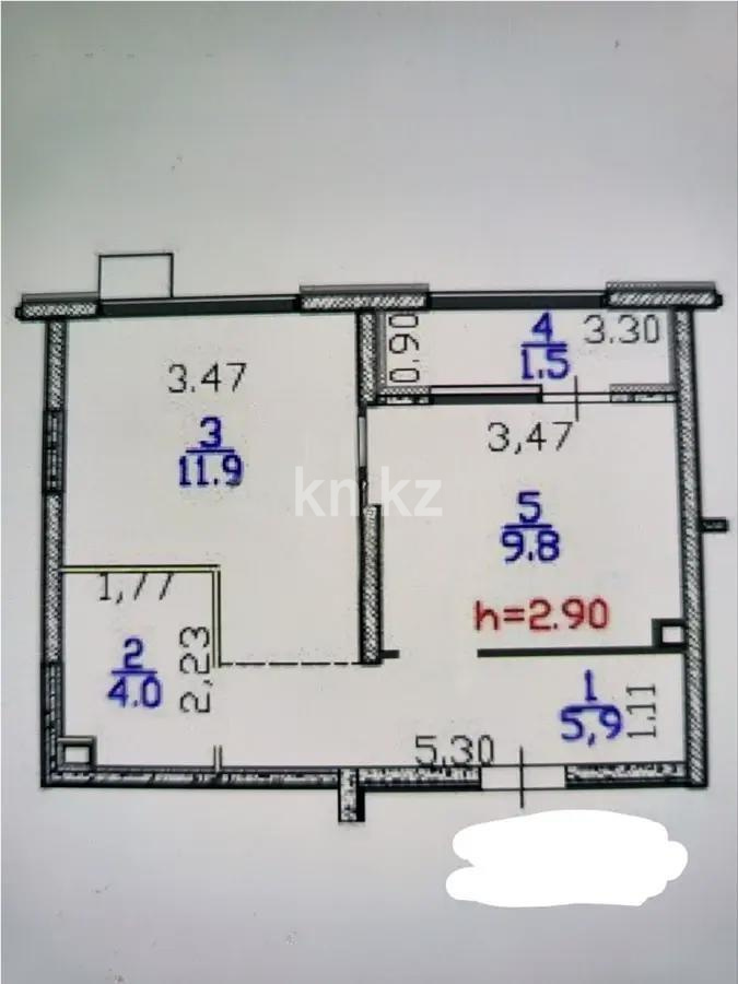 Продажа 1-комнатной квартиры, 33 м² в Алматы - фото 3
