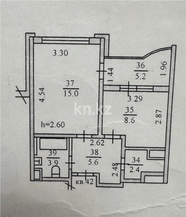 Продажа 1-комнатной квартиры, 42 м² в Алматы - фото 5