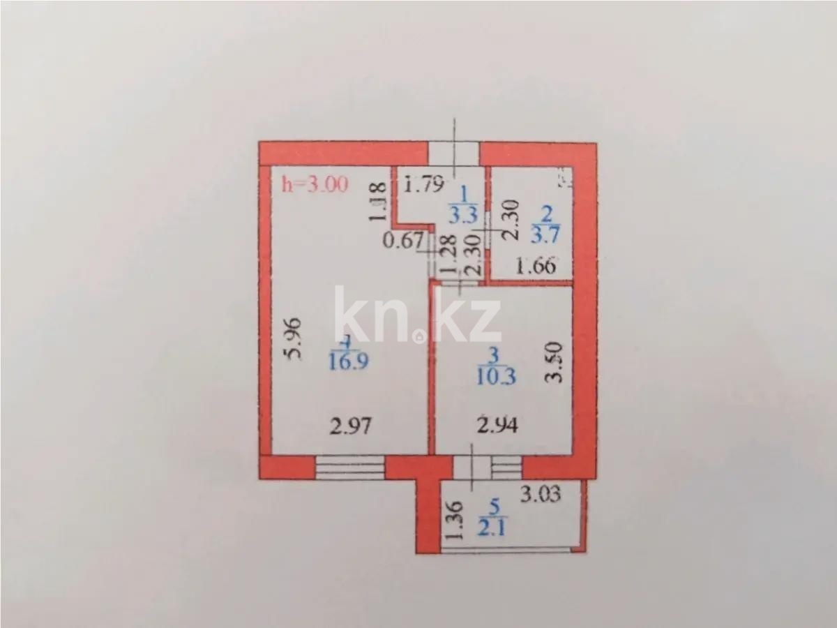 Продажа 1-комнатной квартиры, 37 м² в Астане - фото 5