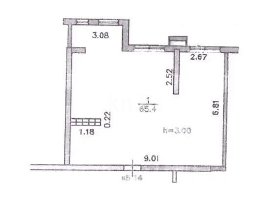 Продажа 3-комнатной квартиры, 65.4 м² в Алматы - фото 2