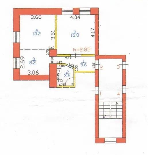 Продажа 2-комнатной квартиры, 47 м² в Сарани - фото 5