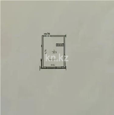 Продажа 1-комнатной квартиры, 30.4 м² в Алматы