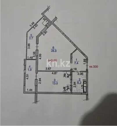 Продажа 2-комнатной квартиры, 57 м² в Алматы - фото 5