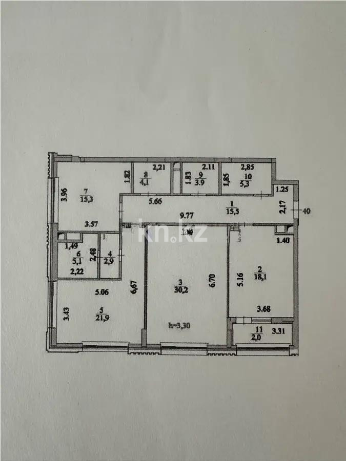 Продажа 3-комнатной квартиры, 124.3 м², пр. Кабанбай батыра, дом  56 в Астане - фото 5