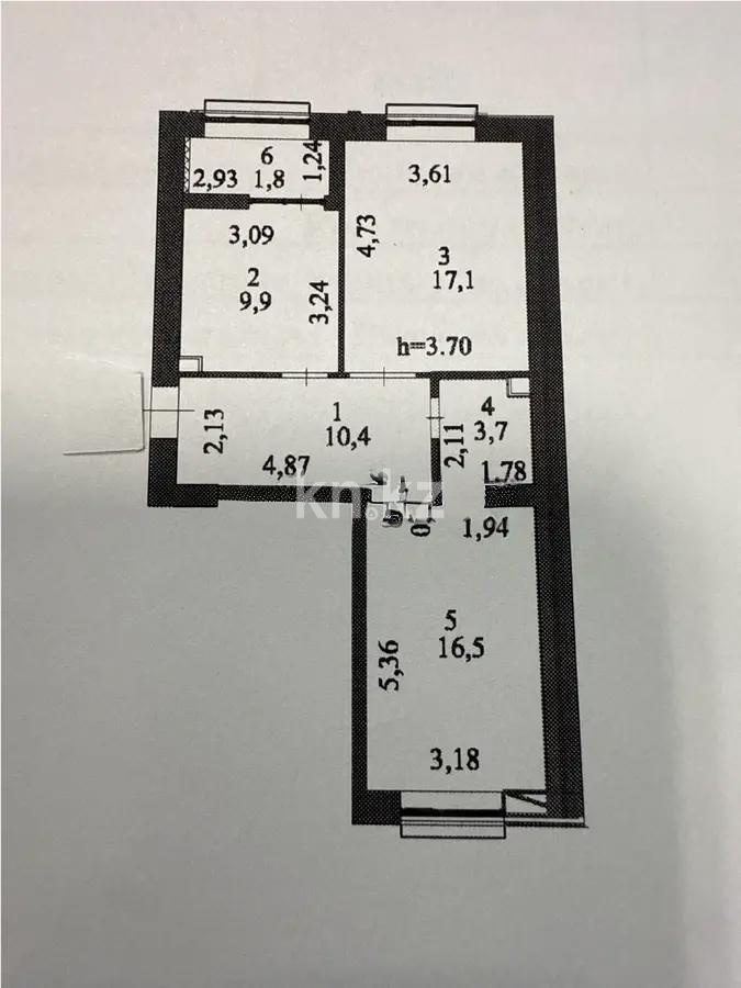 Продажа 3-комнатной квартиры, 60 м² в Астане