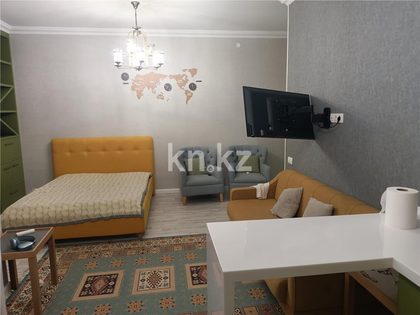 Продажа 1-комнатной квартиры, 38.4 м² в Астане - фото 3