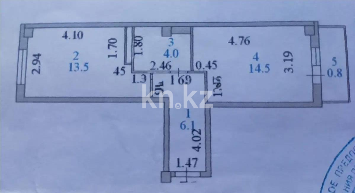 Продажа 1-комнатной квартиры, 38.9 м² в Астане - фото 5