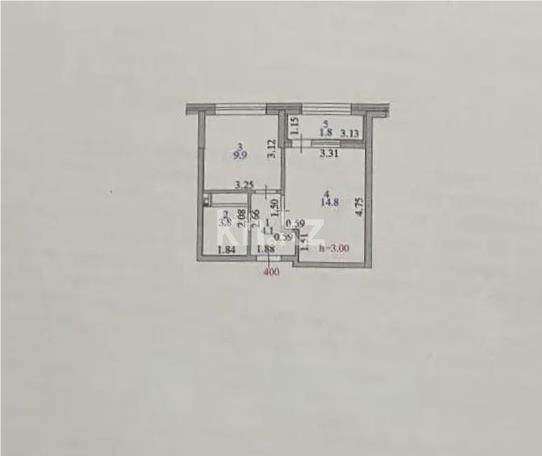 Продажа 1-комнатной квартиры, 34.4 м² в Астане - фото 6