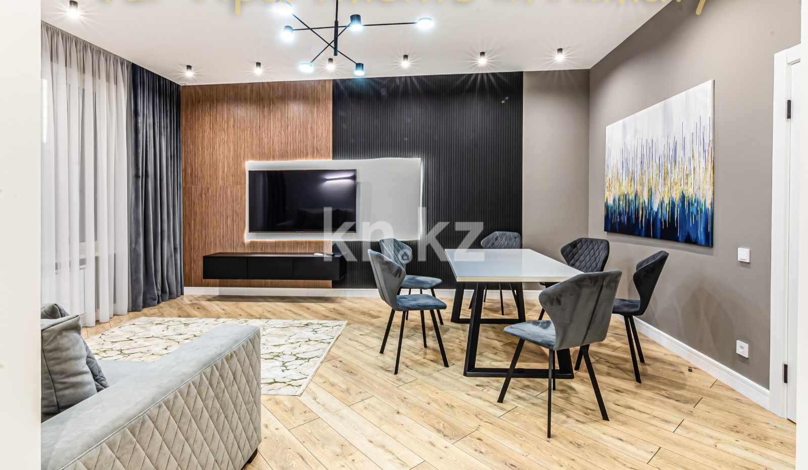 Аренда 4-комнатной квартиры, 139 м² в Алматы - фото 5