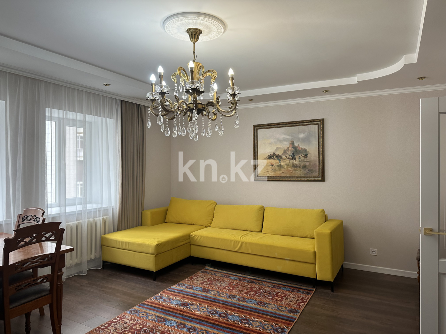 Аренда 3-комнатной квартиры посуточно, 91 м² в Астане
