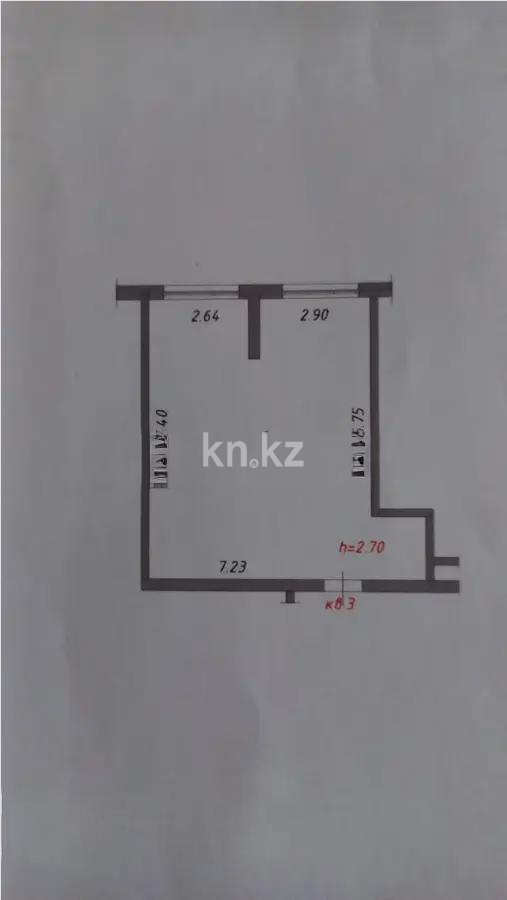 Продажа 1-комнатной квартиры, 45 м² в Алматы - фото 3