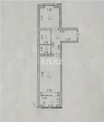 Продажа 1-комнатной квартиры, 48.8 м² в Астане - фото 6
