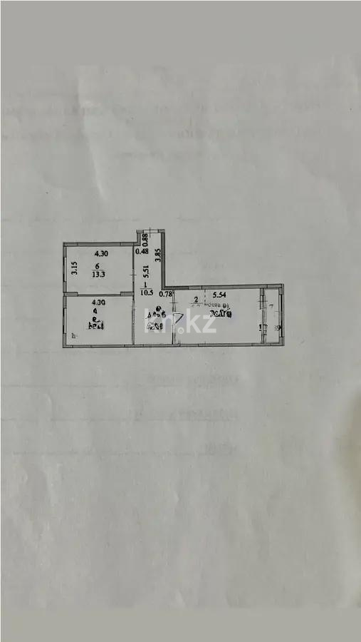 Продажа 3-комнатной квартиры, 61.8 м² в Астане - фото 3