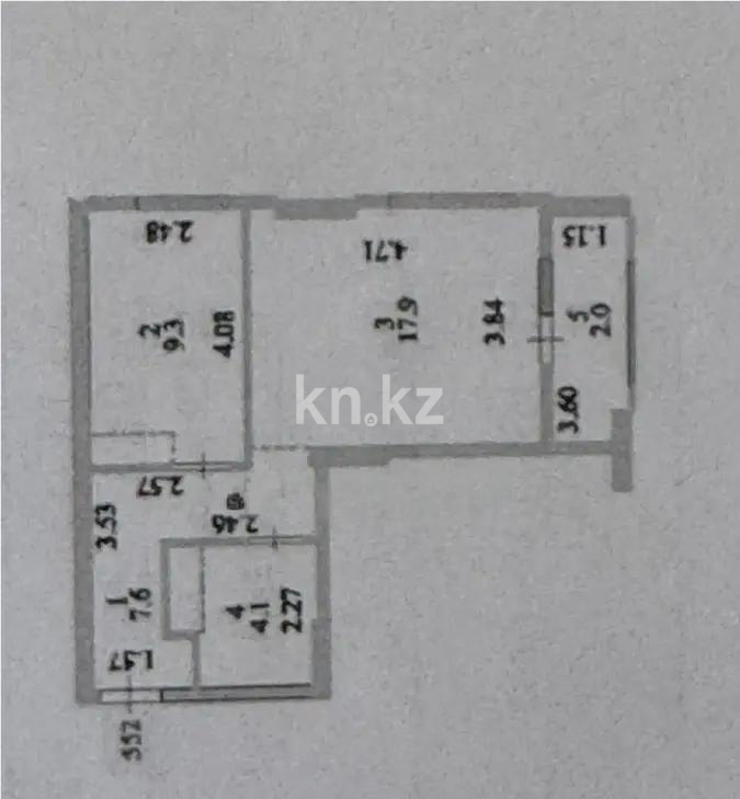 Продажа 1-комнатной квартиры, 40.9 м², ул. Е-429, дом  26 в Астане