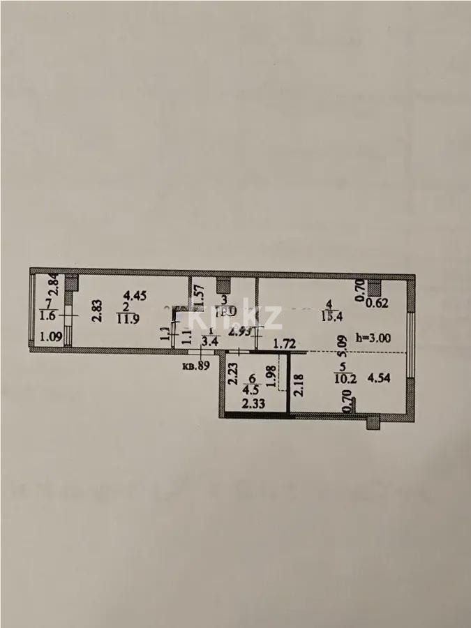 Продажа 2-комнатной квартиры, 50.4 м² в Астане - фото 5