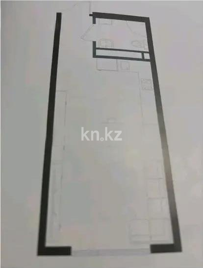 Продажа 1-комнатной квартиры, 25.9 м², ул. Белкараган, дом  28 стр в Алматы