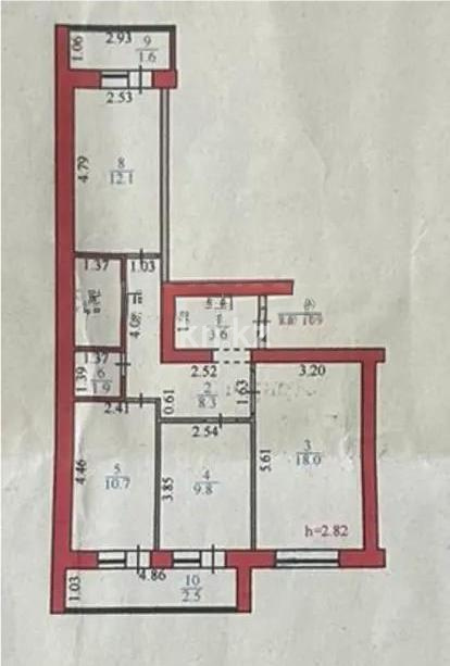 Продажа 3-комнатной квартиры, 71.9 м² в Астане - фото 6
