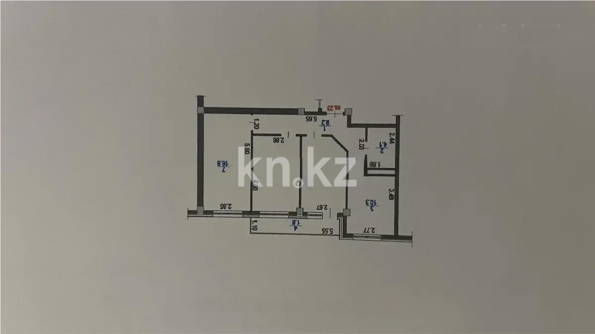 Продажа 3-комнатной квартиры, 67.1 м² в Алматы - фото 6