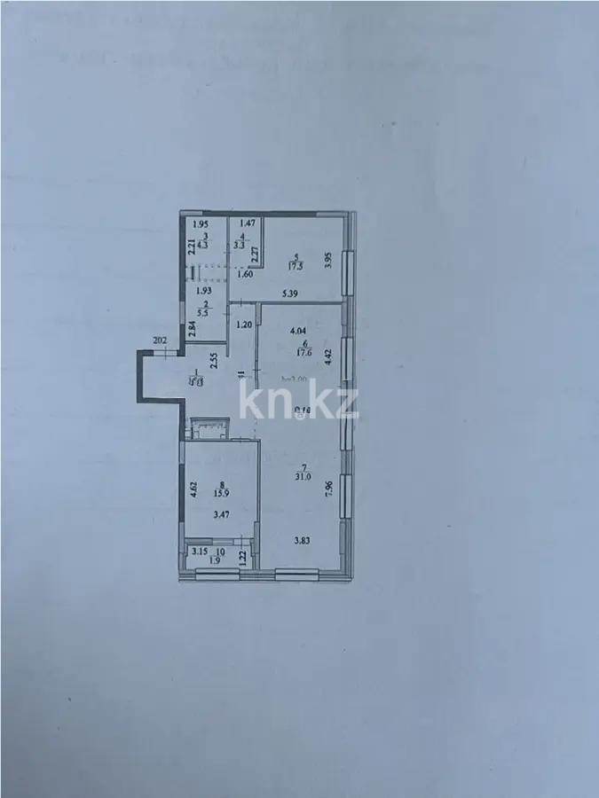 Продажа 3-комнатной квартиры, 116 м², пр. Мангилик Ел, дом  68 в Астане