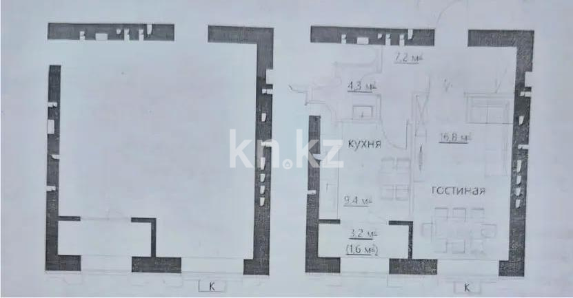 Продажа 2-комнатной квартиры, 41 м² в Караганде - фото 3