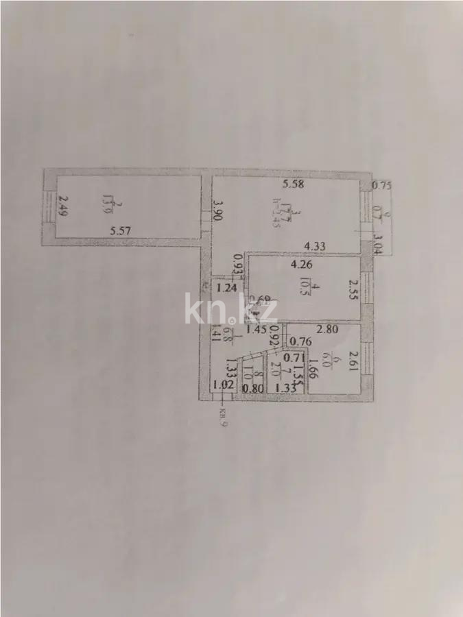 Продажа 3-комнатной квартиры, 59 м² в Астане - фото 6