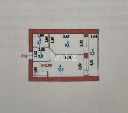 Продажа 1-комнатной квартиры, 34 м² в Астане - фото 7