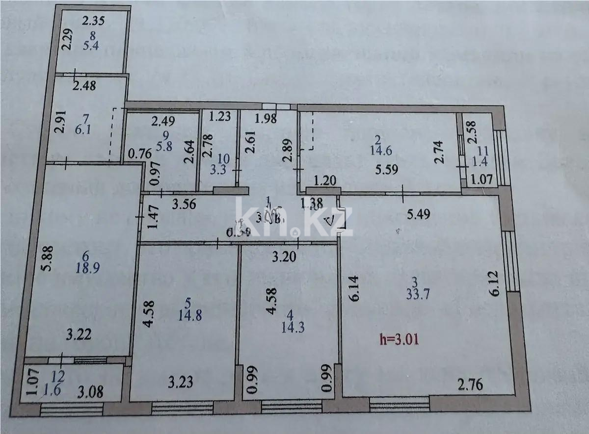Продажа 4-комнатной квартиры, 135.2 м² в Астане - фото 8